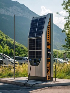 户外汽车充电桩
