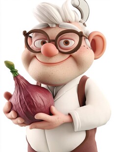 开心地瓜先生形象