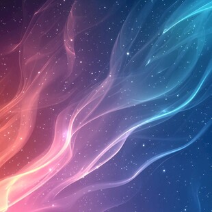 梦幻浪漫线条流动