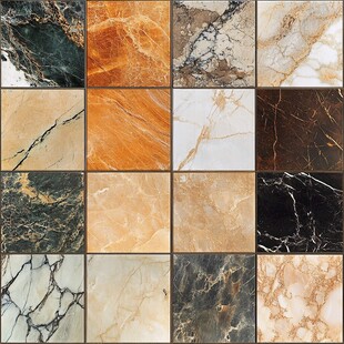 ins风格黄色大理石