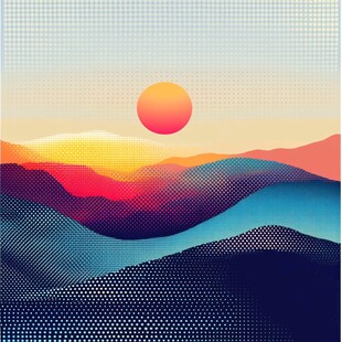 海报设计渐变素材