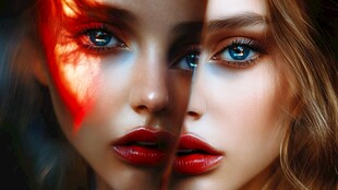 绚丽美体美颜彩妆美妆