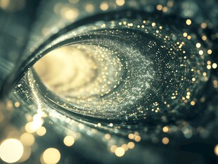 金色无限科技背景