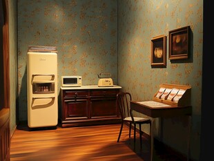 年代感生活场景