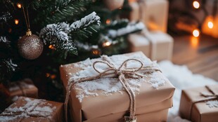 圣诞树下的礼物