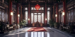 皇宫朝廷宫廷场景