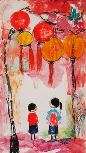 拿灯笼的小伙伴