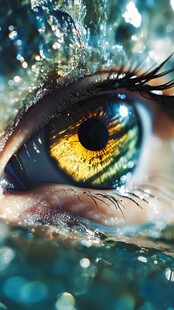 金色眼睛眼界世界