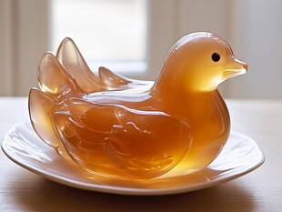 玻璃鸭器皿
