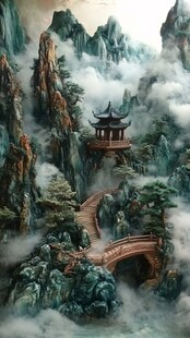 仙界立体画