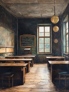 怀旧小学教室