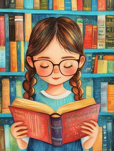 图书馆儿插