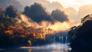 高清宽幅山水风光