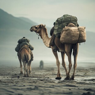 骆驼丝绸之路