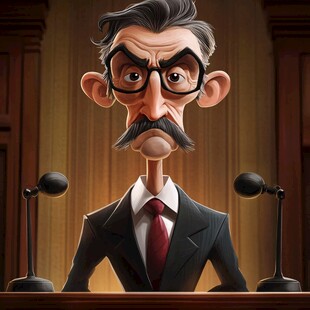 卡通写实漫画人物