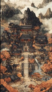 古风仙境天上宫阙