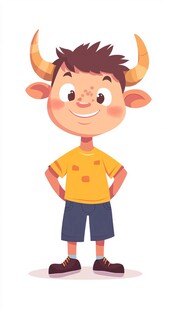 牛孩插