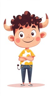 牛孩插