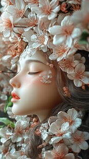 3d立体唯美花卉