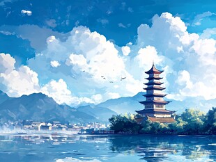 雷峰塔壁纸