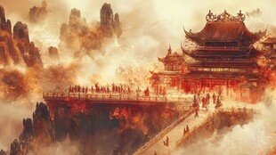 古风仙境天上宫阙