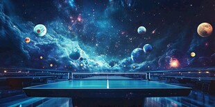 星球室内背景墙