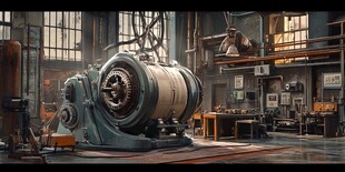 工业场景工业题材