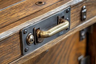 储物柜细节特写