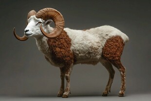 盘羊标本