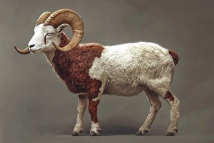 大角羊标本