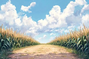 苞米田素材