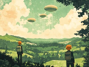 科普读物杂志插图配图