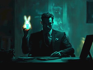 酷帅霸气兔形象