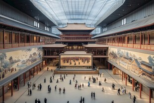 汉口火车站装饰设计