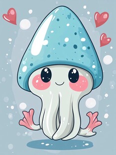 原创卡通小章鱼