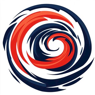 漩涡旋转logo