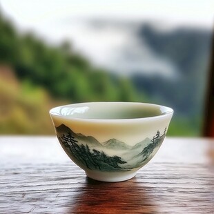 茶杯山水