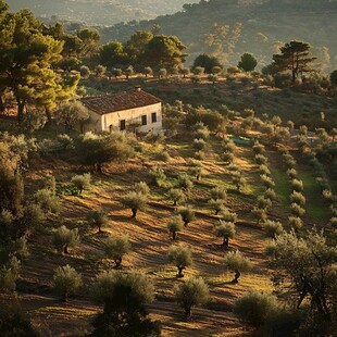 橄榄树果园