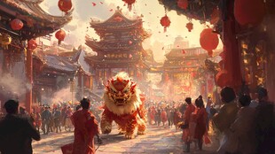 舞狮与元宇宙
