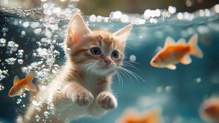 原创猫与鱼