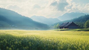 超宽幅田园景色