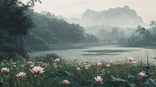 写实风景合成