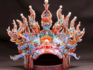 齐天大圣凤翅头冠帽