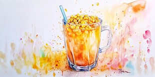 豆浆手绘
