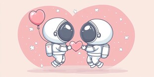 情人节形象ip吉祥物