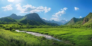 高清宽幅山水风光