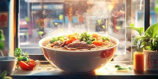 牛肉面创意