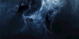 意境抽象烟墨画