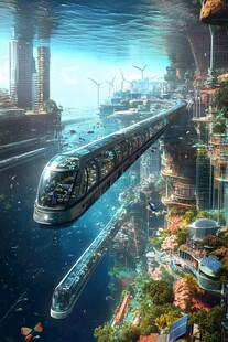 迪拜市悬浮岛设计