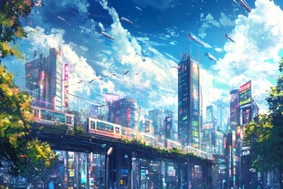 新海诚动漫风格